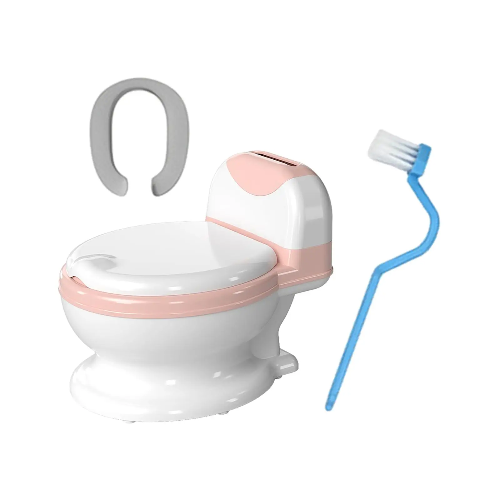 Toddlers Potty Chair with PU Pad Removable Portable Anti Slip Potty Train Toilet for Indoor Kindergarten Bedroom Toddlers Boys
