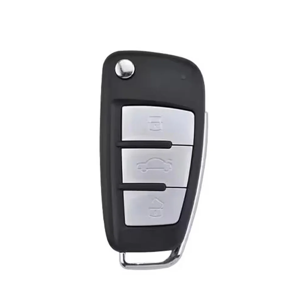 5 Buah KEYDIY KD B02-Kunci Mobil Pintar Logam 3 Tombol Seri B untuk Remote Control Gaya Audi A6L untuk KD900 KD900 + URG200 KD-X2 Mini KD