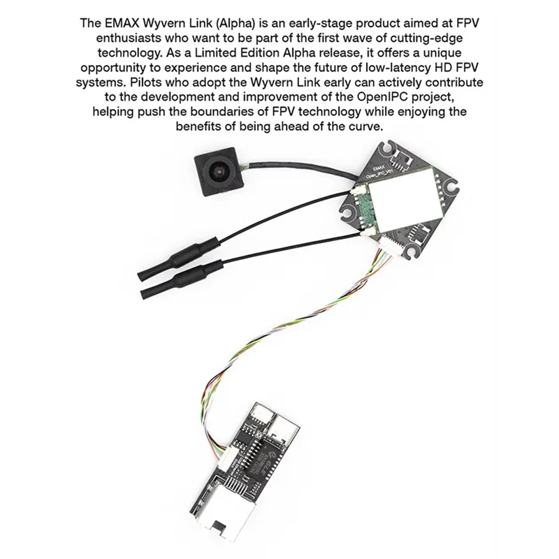 Wyvern Link Openipc VTX Alpha 100Mw VTX видеопередатчик HD цифровой VTX для FPV RC дрон под 5-дюймовым дрона