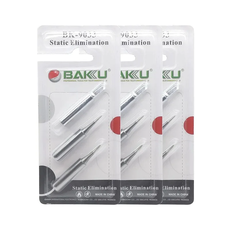 High Quality BAKU Static Elimination Lead Free Welding Head Soldering Iron Tips For 900M 907 913 376 452 601D 878L2