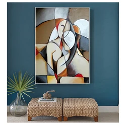 By Picasso Famous Artworks For Living Room Home Decor Pictures HD Canvas Paintings Wall Poster 1 Pieces  Abstract Dreaming Woman