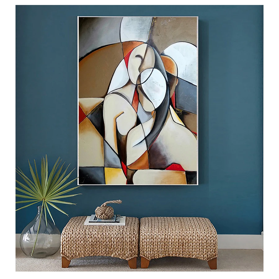 By Picasso Famous Artworks For Living Room Home Decor Pictures HD Canvas Paintings Wall Poster 1 Pieces  Abstract Dreaming Woman
