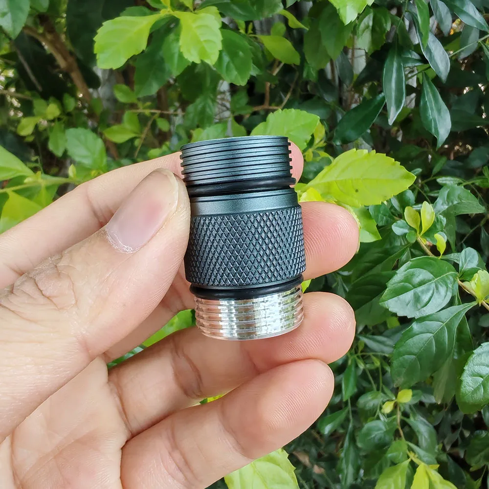 Convoy 18350 Battery Short Tube for S2+ Flashlight Rectangular Thread