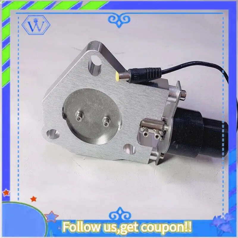 

M46K-2.5In/63Mm Electric Exhaust Cutout Valve Control Motor Cut Out Kit With Manual Switch Universal Electric Exhaust Cut Out Du