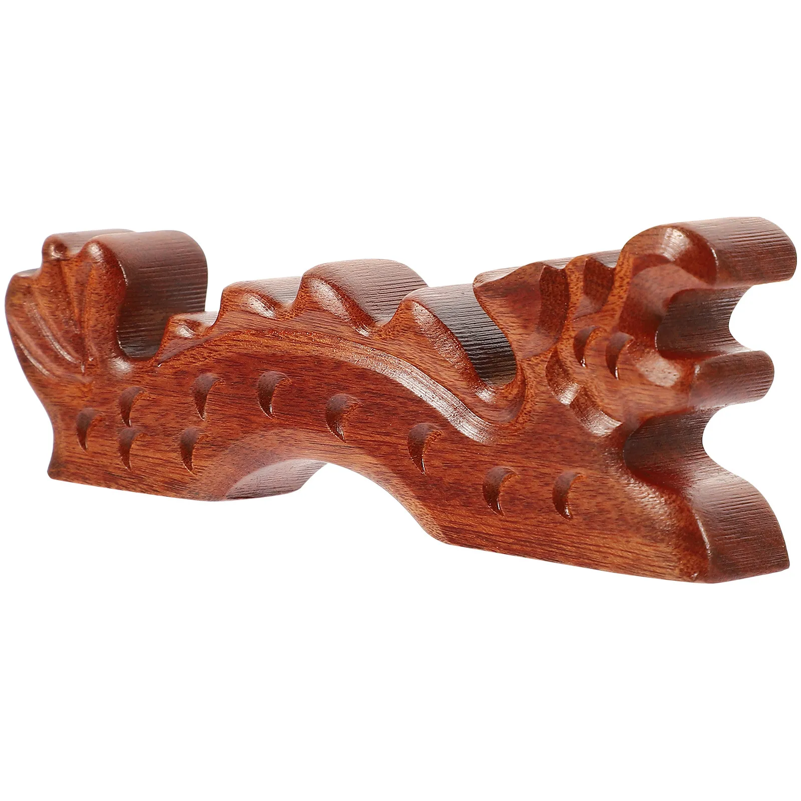 Chinese Brush Pen Holder Wooden Calligraphy Pen Rest Elegant Retro Design Desktop Decoration Gift for Calligraphy Enthusiasts