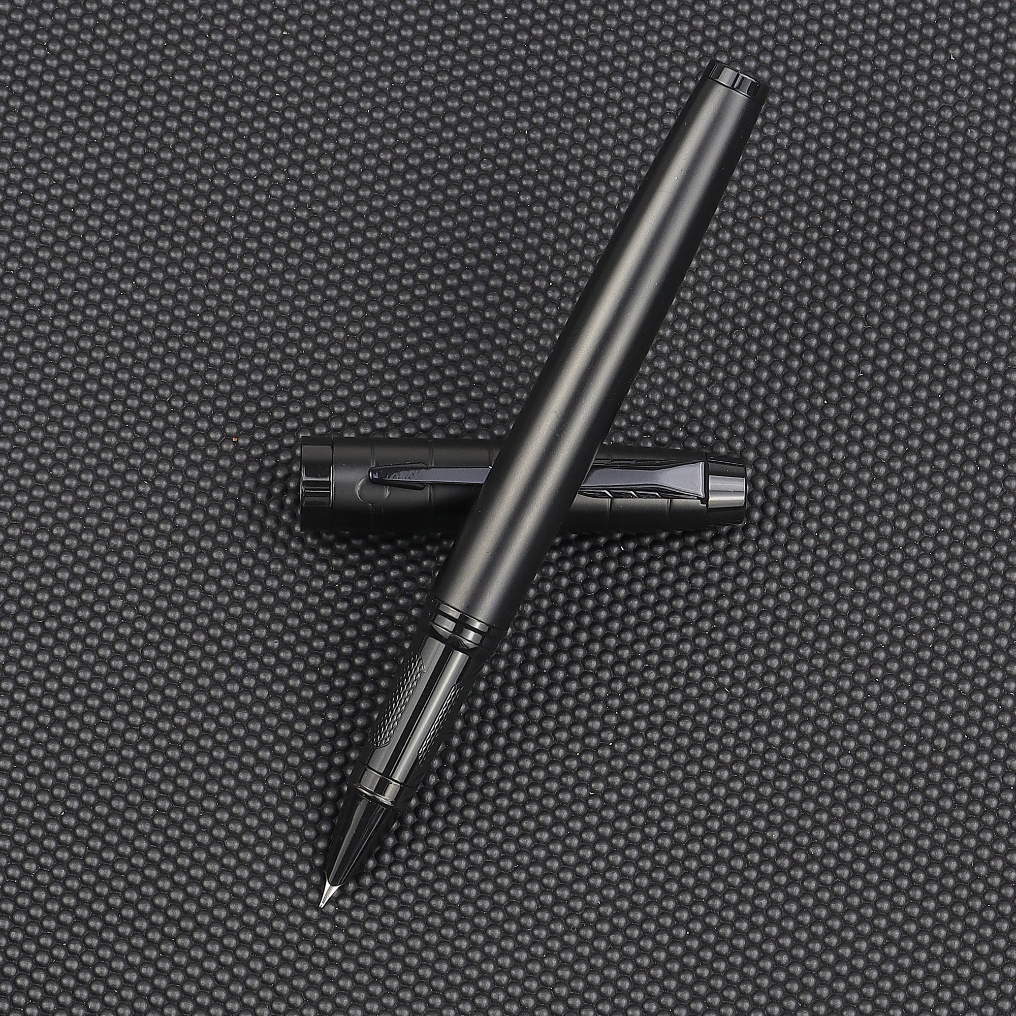 Black Business Fountain Pen with Mysterious Black Design - Premium Quality Pen-Gifting-Office&School Supplies