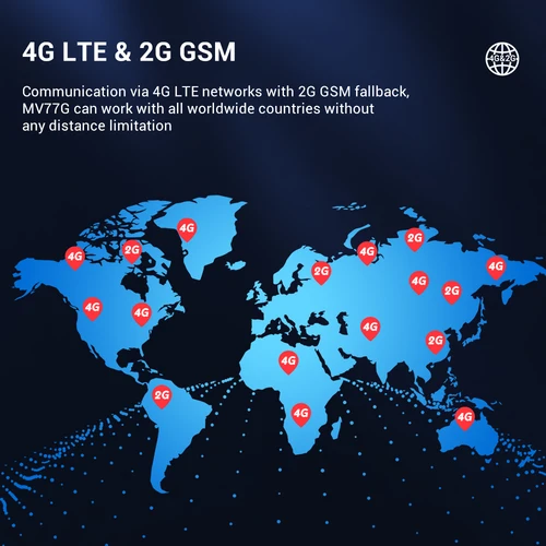 Imagen 2 del producto Rastreador GPS 4G Mini MiCODUS MV77G encendedor de cigarrillos vehículo GPS seguimiento cargador de coche inalámbrico SOS carga rápida
