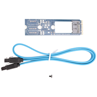 New M2 SATA Adapter Convert Card B-M KEY M.2 NGFF SATA SSD to 7Pin Adapter Board Card Support 2242 2260 2280 Main Board