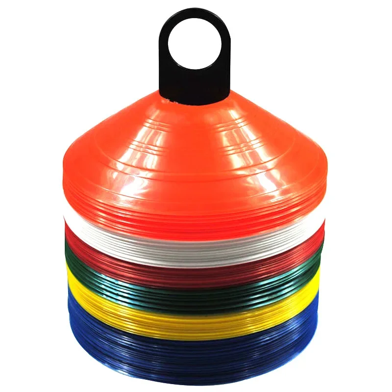 

y Wholesale Sports Training Soccer Football Disc PE Agility Cones Set