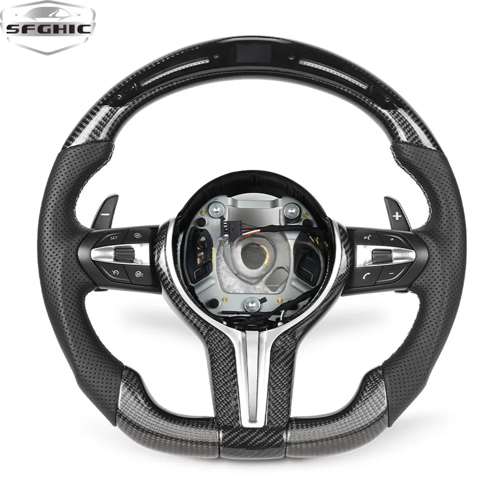 

Для BMW F01 F02 F06 F07 F10 F11 F12 F13 F14 F15 F16 F22 F30 F31 F32 F33 F34 F80 F82 F83 F85 F86 M Рулевое колесо F87 X3 X4 X5