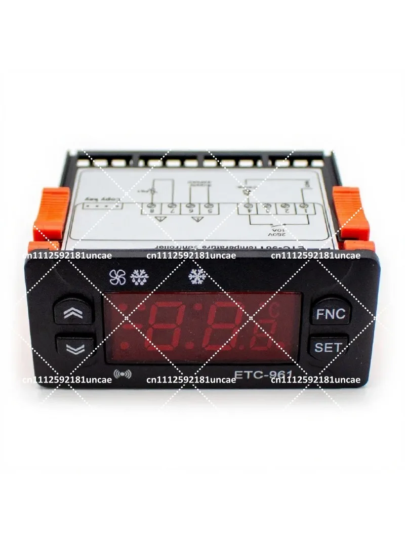 5pcs Digital Temperature Controller Thermostat with NTC Sensor, Microcomputer Display Refrigeration Alarm Thermolator