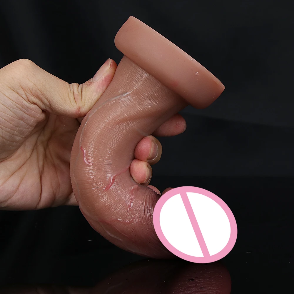 Huge Realistic Dildos for Women Silicone Beginner Dildo with Strong Suction Cup Hands-Free Play for Adult Sex Masturbator G Spot