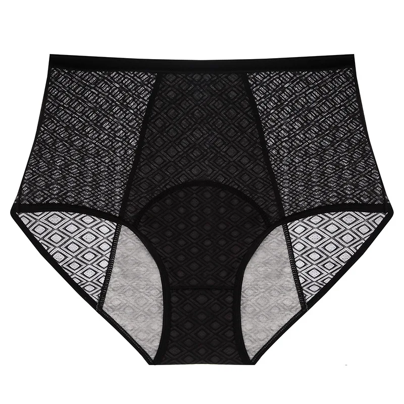 【3 pièces】 lingerie féminine sexy femmes sous-vêtements période sous-vêtements mince été femme culotte taille haute femme culotte 2025 tendance