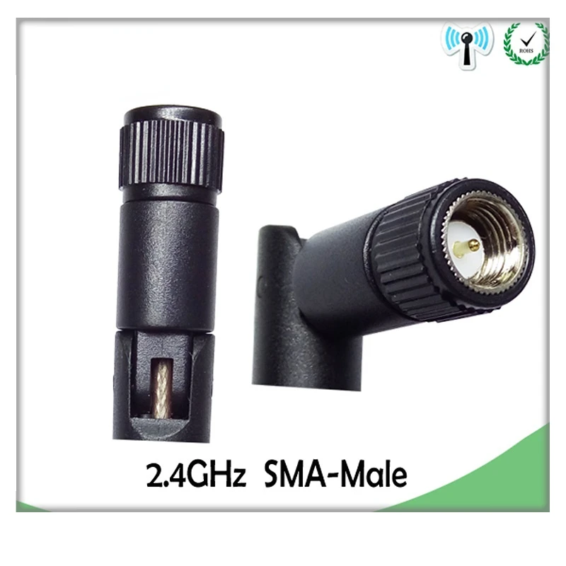 Griwi 10 stücke 2,4g antenne 3dbi sma männlichen wlan wifi 2,4 ghz antene pbx iot modul router tp link signal empfänger antena high gain