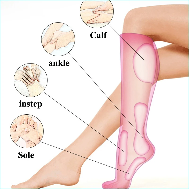 Masajeador de compresión de aire para piernas y pies, envoltura de pantorrilla para circulación sanguínea y relajación, drenaje linfático, bota de