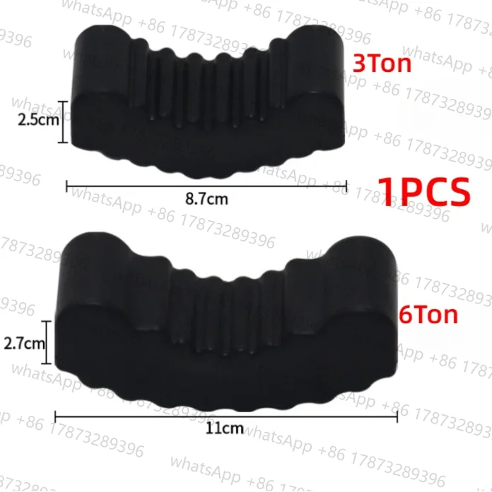 1PCS Car Jack Stand Rubber Pad Slotted Lift Floor Adapter Frame Rail Pinch Weld Lifting Universal Repair Tools Safety Grip Pads