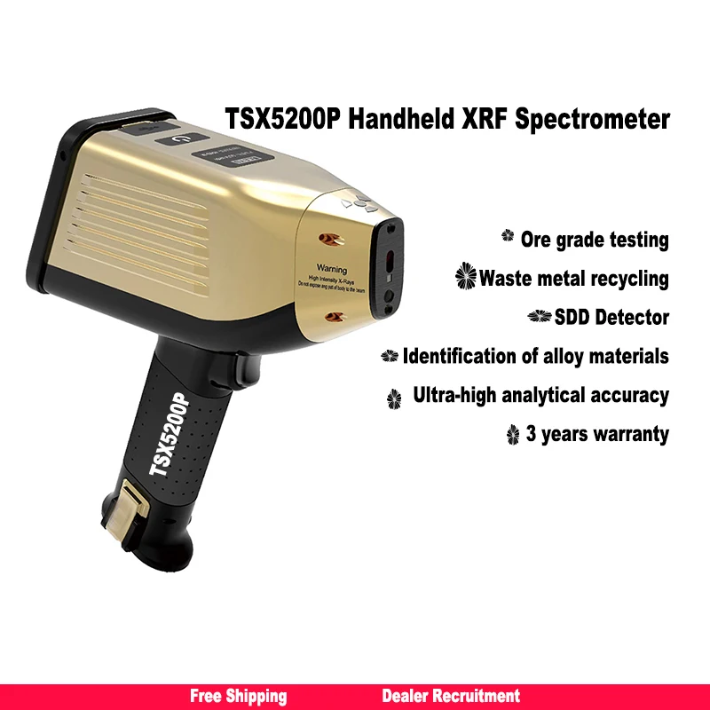 Bullzeyendt TSX5200P Portable XRF Analyzer High Precision Gold Ore Mineral Identification Tool