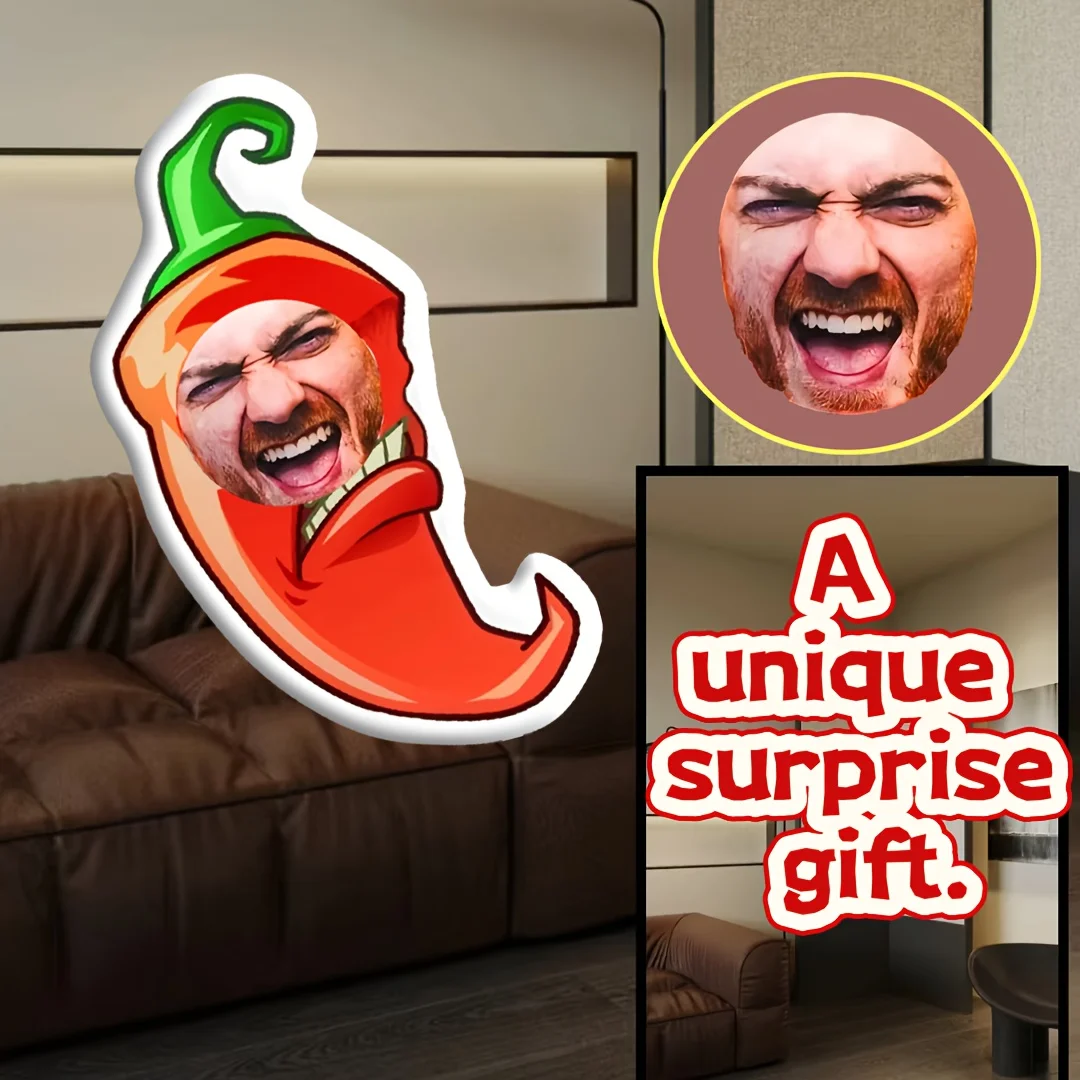A customized personalized pillow, double-sided printing, unique birthday gift, suitable for families and loved ones, home decora