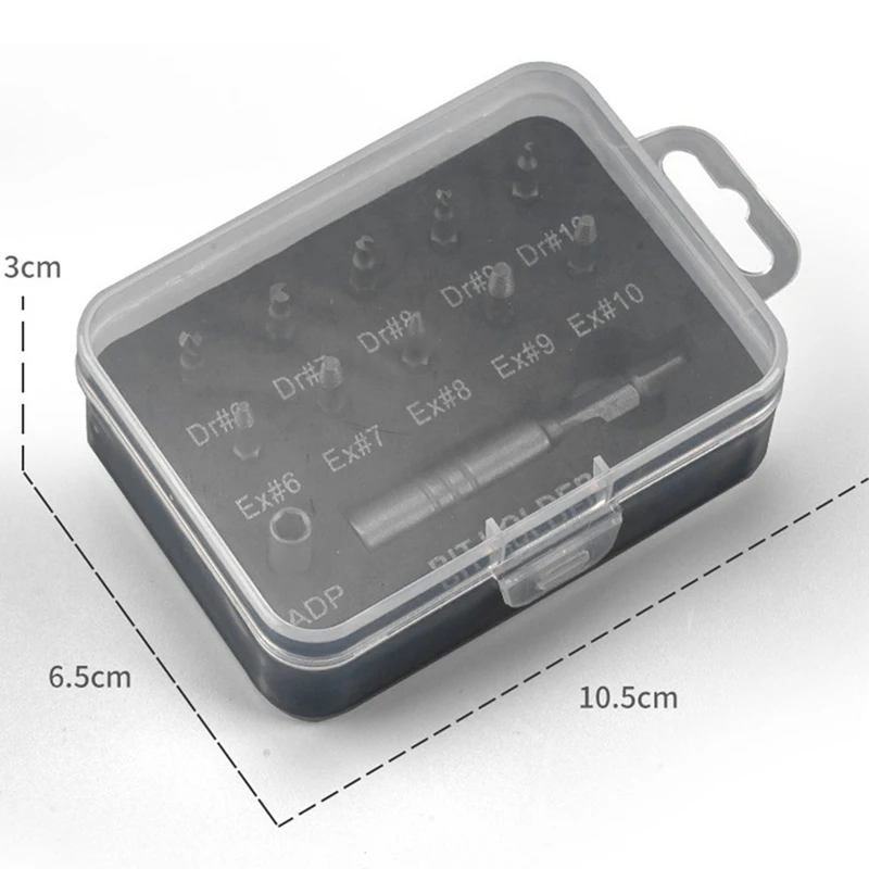 مجموعة أدوات استخراج البراغي المكسورة ، إزالة البراغي التالفة ، إصلاح السيارة ، سهلة الاستخدام ، 12 صولًا