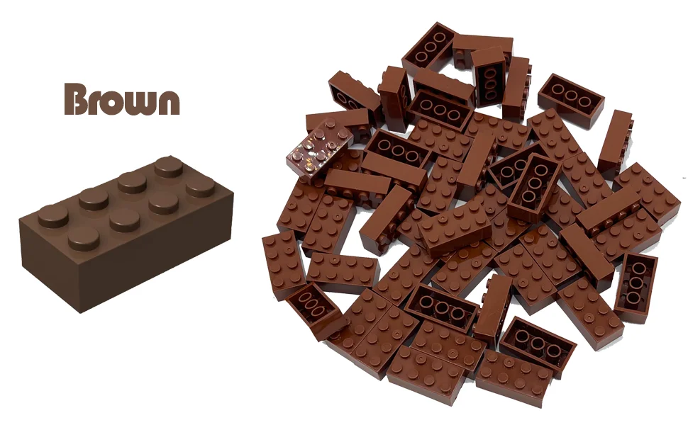 200 Mattoncini Da Costruzione 2x4 Grigio Scuro | Classici Blocchi Compatibili Con Parti 3020 | Set Gioco Creativo In Plastica ABS