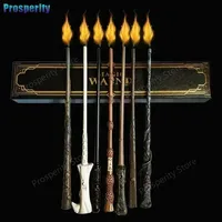 Harries Fire-breathing Magic Wands Full Range of Magic Stage Props Glow Magic Wand Halloween Christmas Cosplay Gifts Toys