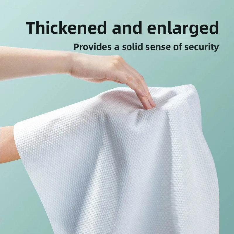 Thickened Large Size 30x30 Disposable Towels Face Washing Towels Beauty Salon Foot Bath Wipes Pearl Surface Strong Absorbency