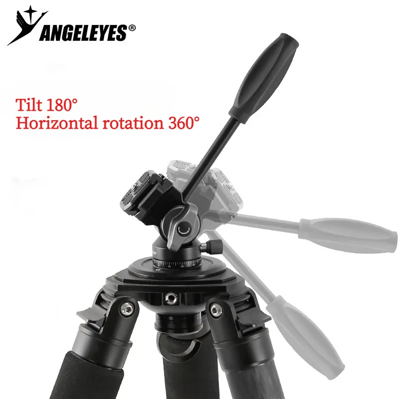 Gimbal hidráulico Angeleyes PH08, gimbal panorámico portátil para telescopio astronómico con modo ecuatorial.