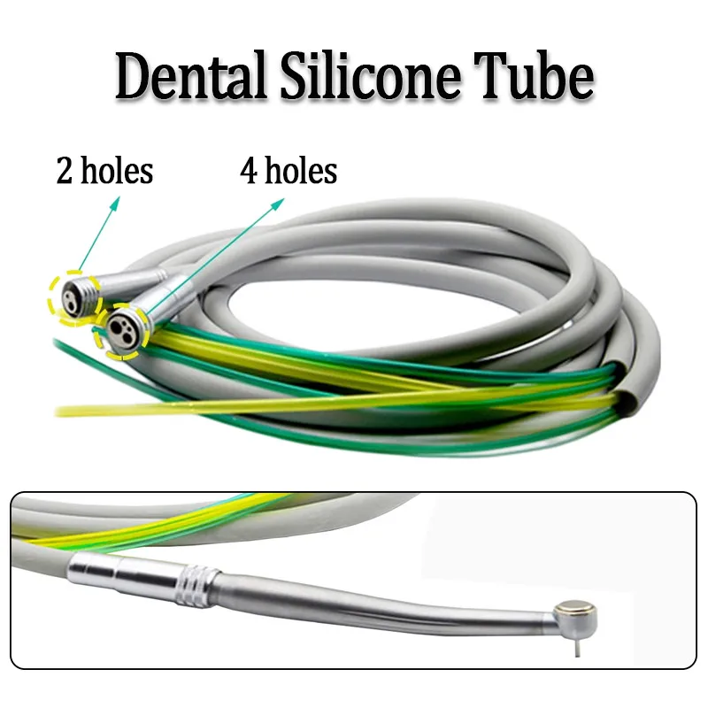 Dental Silicone Hose Tube High/Low Speed Air Turbine Handpiece Dental Chair Accessories