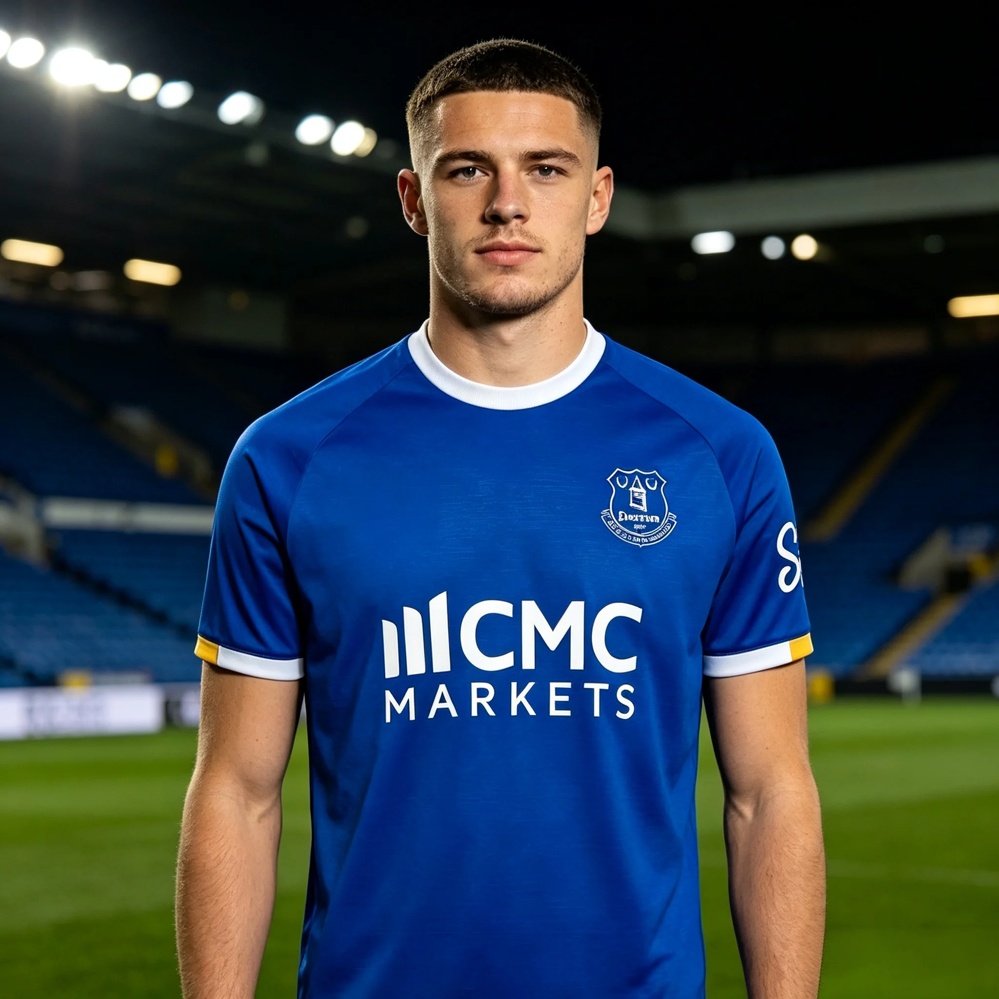 26 Neues, angesagtes Y2k Herren-Trikot von Everton, Heimtrikot, blau, mit 3D-Druck, Sport-Trikot, Fußball-Fan-Trikot, schnelltrocknend, atmungsaktiv, Oberteil. ﻿ – Detail 4
