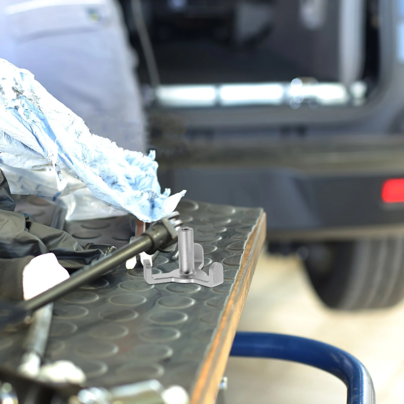 

Aluminum Trunk Storage Hook Compatible for Tesla 08-21 Metal Automotive Bag Hook Grocery Bags Hook Car Organization Hanger