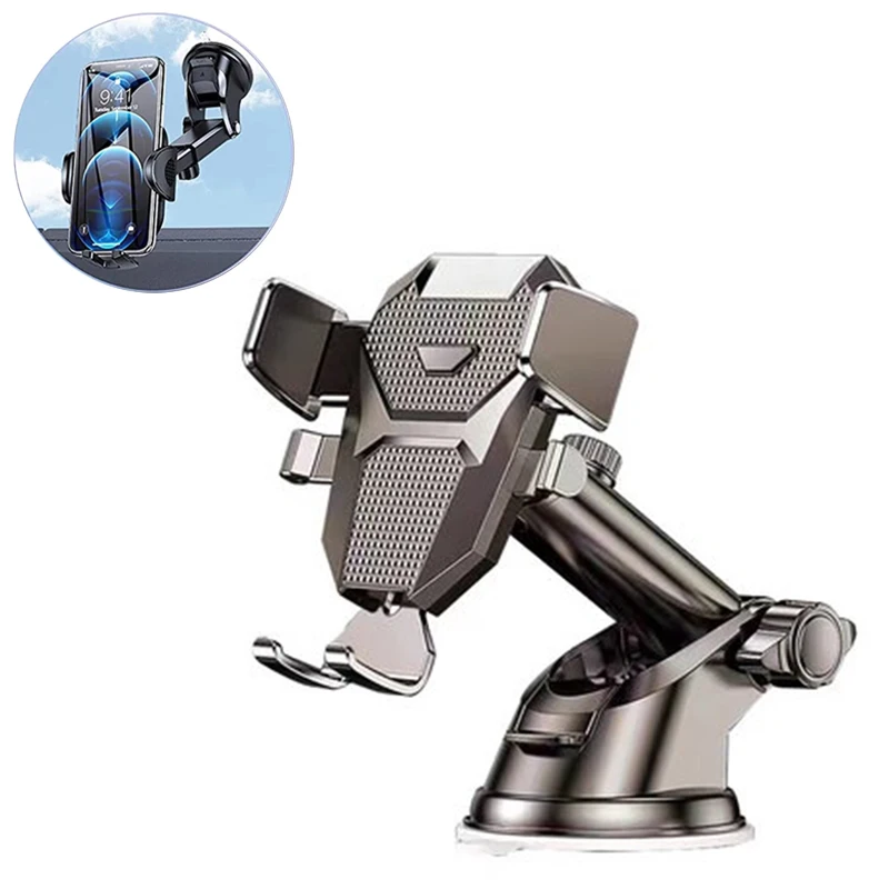 

Car Phone Holder 360° Windshield Mobile Cell Support Smartphone Universal Mount Stand For iPhone 15 Huawei Samsung for all Phone
