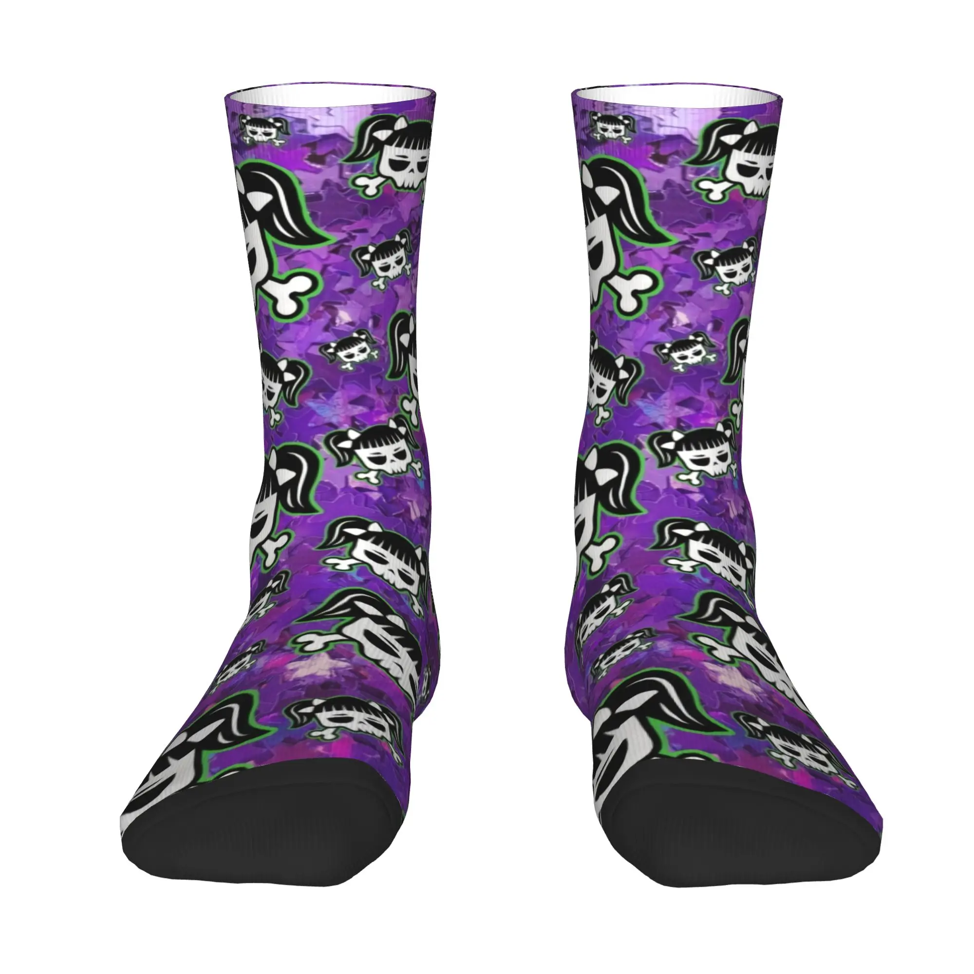 Funny C-Cazzus Argentine rapper Cartoon  Socks Men Women Warm 3D Printing  Sports Football Socks