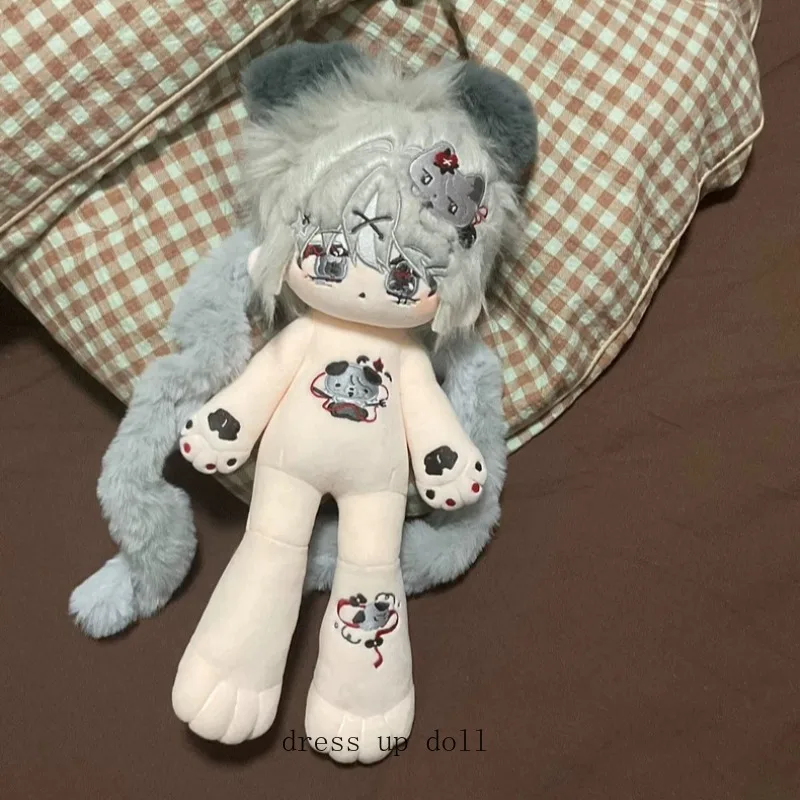 30CM No Attribute Cute Dog Figure Animal original Doll Cosplay Plush Toy Kawaii Idol Plushies Stuffed Pillow Halloween Gifts