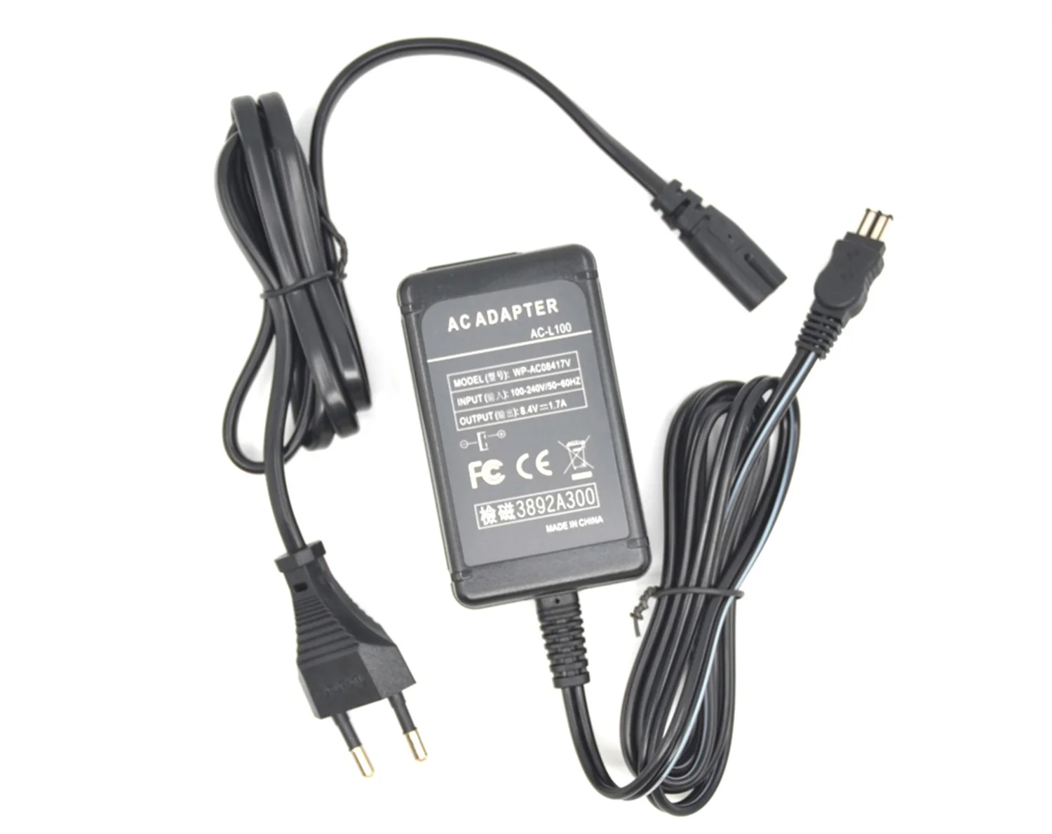 AC-L100 AC L100 AC-L15 AC-L10 Camera AC Adapter Charger for Sony DCR-TRV325 CCD-TRV57 HDR-AX2000 HXR-MC2000N DSC-S85 CCD-TRV218E