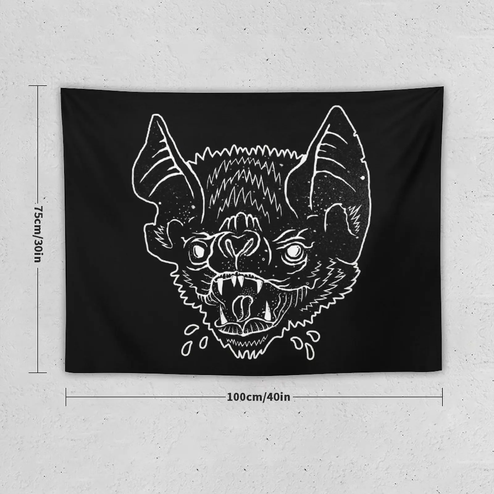 Tattoo Bat Tapestry Aesthetic Room Decoration Room Aesthetic Bedrooms Decor Home Decor Accessories Tapestry