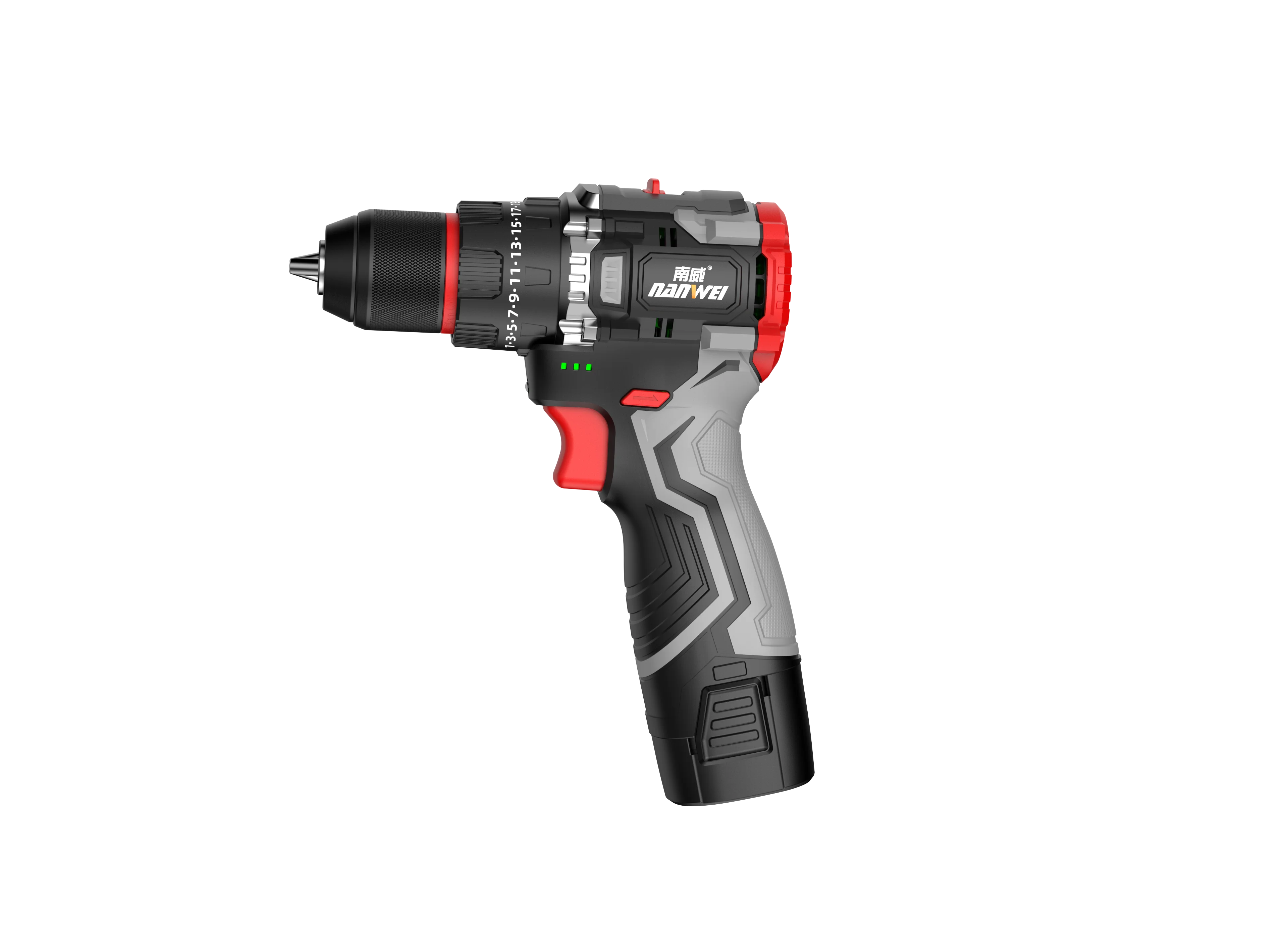 Brushless Lithium Impact Driver Cordless Power Tool Set Household Electric Screwdriver Electric Drill Rechargeable Screwd