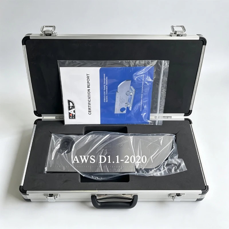 V1 Calibration Test Block IIW1 ISO2400‑2025 Straight & Arc Slot Ultrasonic NDT Reference Block for Angle Probe Calibration Block view 3