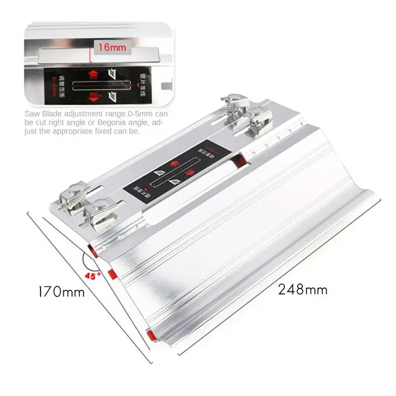 Y17A 45 Degree Angle-Cutting Machine Support Mount Ceramic Tile Cutter Chamfer for Stone Building Tool Corner-Cutting view 3