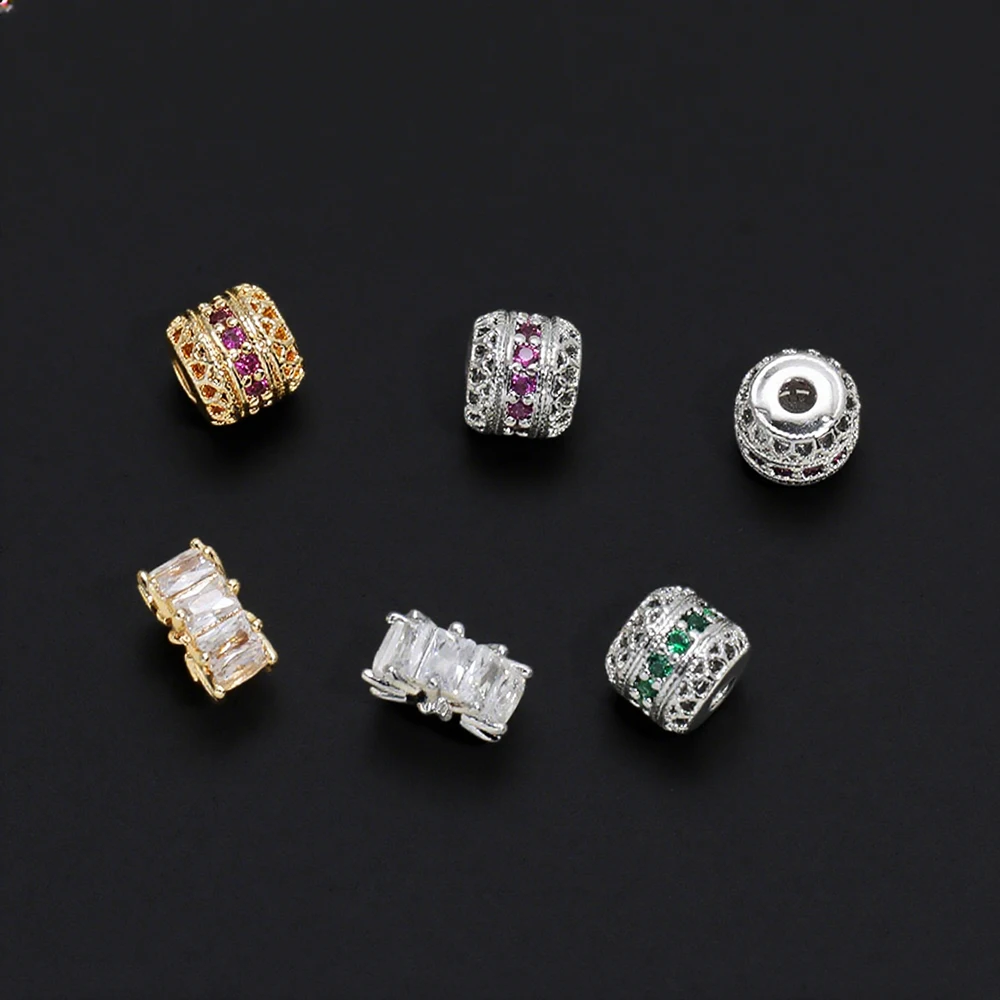 

Cordial Design 20Pcs Jewelry Accessories/Copper Spacers Beads For Bracelets/DIY Making/Hand Made/Genuine Gold Plating #195181