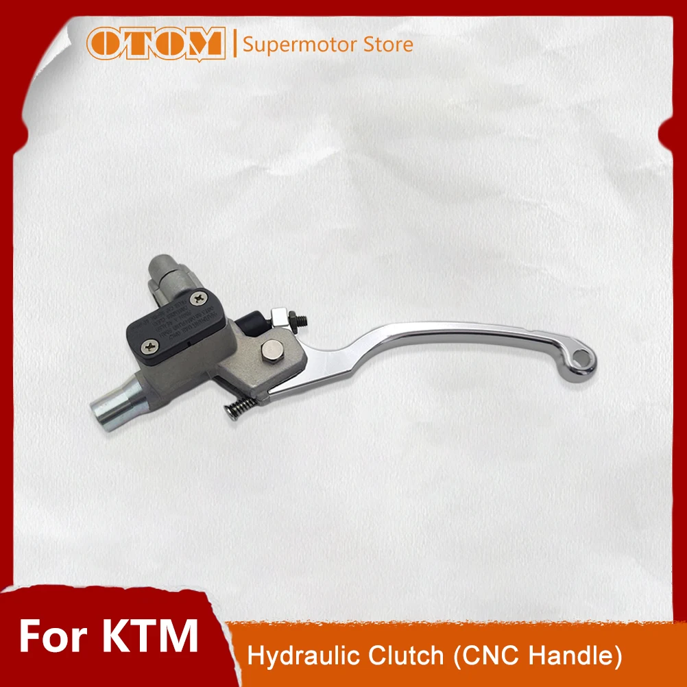 OTOM Motorcycle Hydraulic Clutch Master Cylinder Repair Upper Pump (CNC Handle) Rear Brake Oil Cylinder Separation For KTM Parts