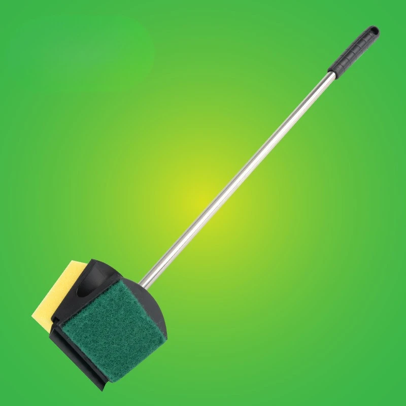 

Fish Tank Brush Long Handle Brush Double-sided Cleaning Brush Aquarium Cleaning Tools