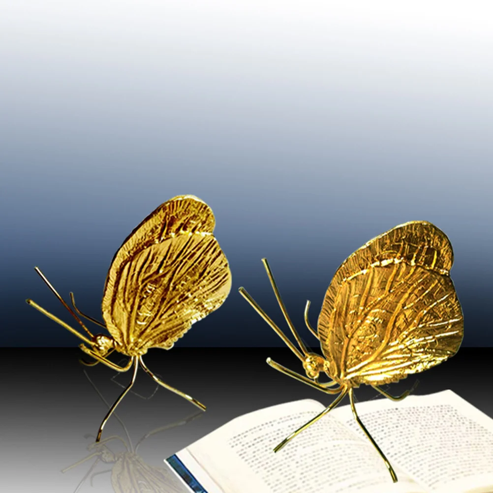 

Metal Ornament Durable Metal Decor for Contemporary Wall Art Butterfly Shape Decoration Gift Idea Ornament