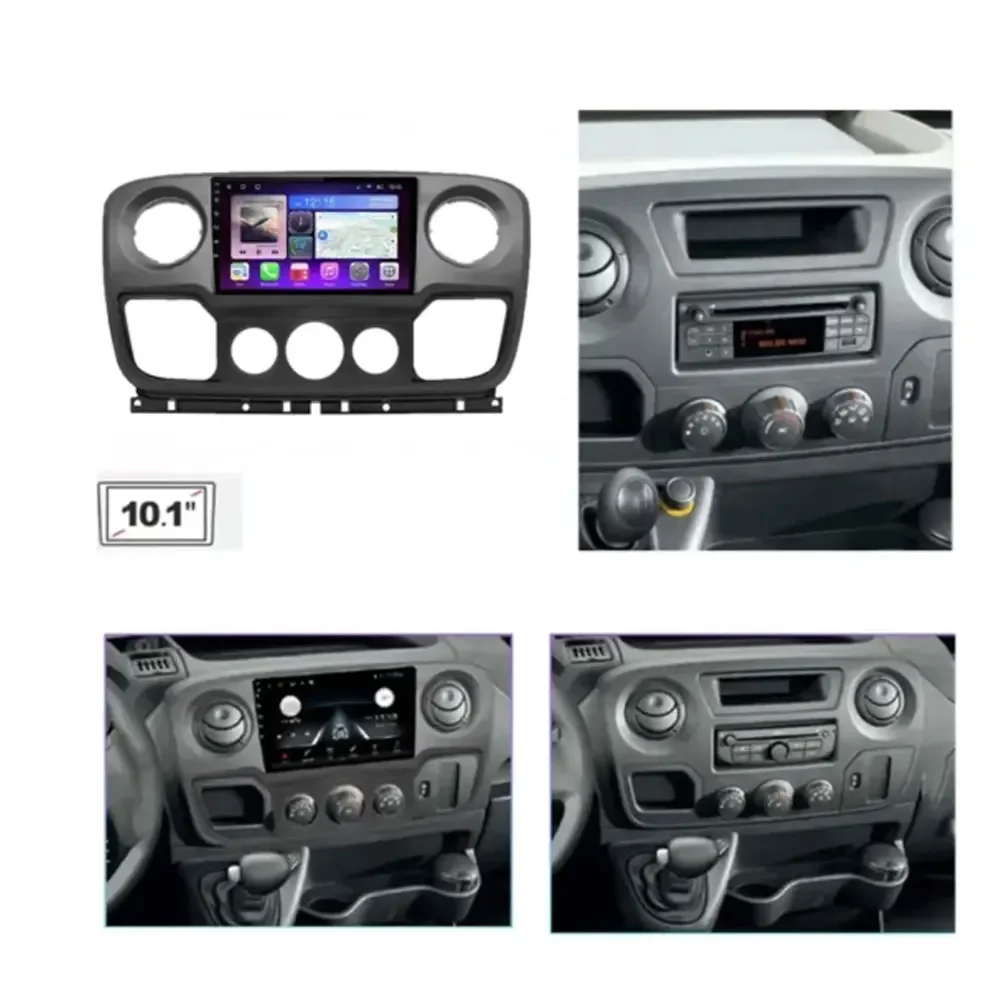 For Nissan NV400 For Opel Movano For Renault Master III 3 2010 - 2019 Car Radio Player Wireless Carplay Android Auto GPS