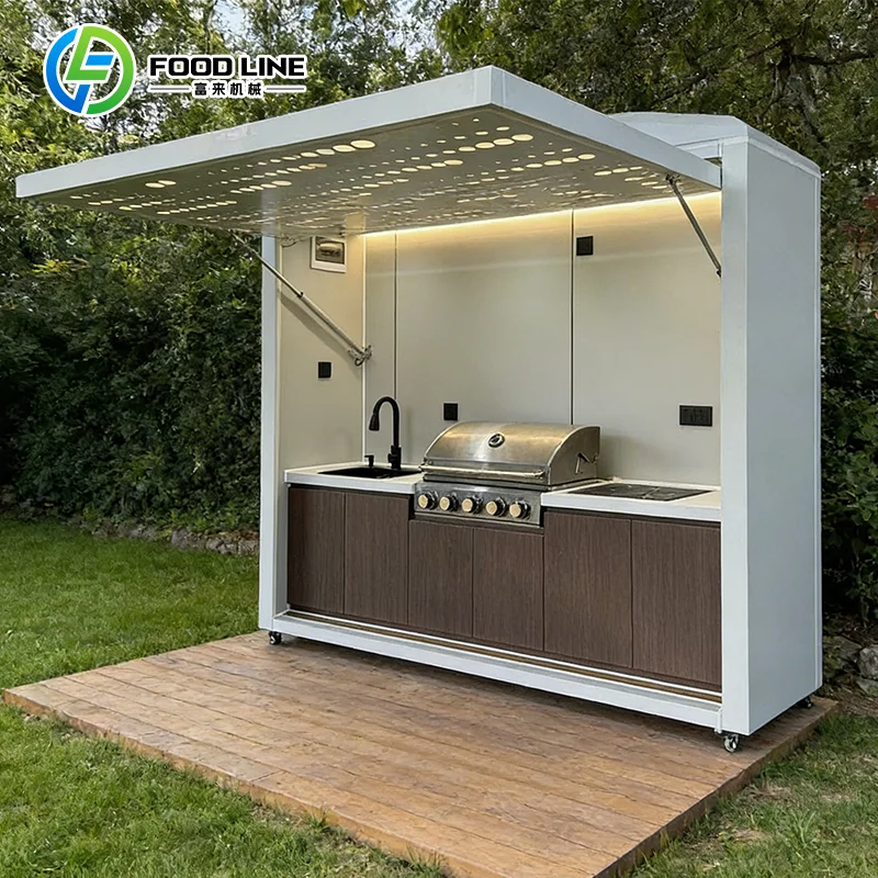 Camping Cooking System - Estação de Cozinha Externa Dobrável com