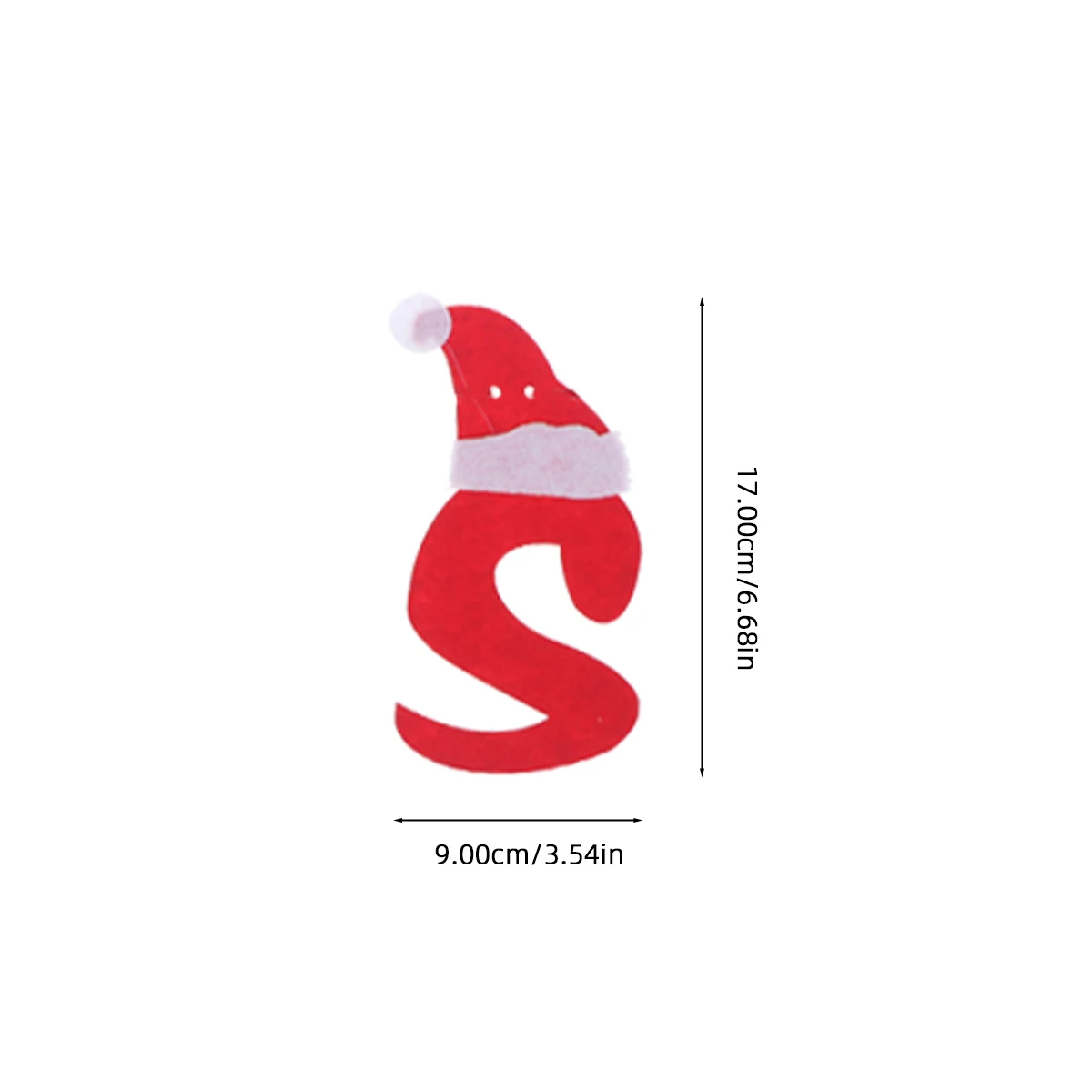 

3.5 Meters Christmas Bunting Banner Merry Christmas Letters Santa Hat Pattern Non-Woven Fabric Holiday Party Decoration