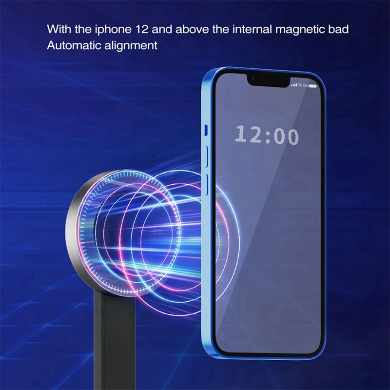 โทรศัพท์มือถือขาตั้งกล้องไร้สาย Magnetic Selfie Stick ขาตั้งกล้องสําหรับ Iphone 14/12/13/Pro/12 Max โทรศัพท์ Android Selfie