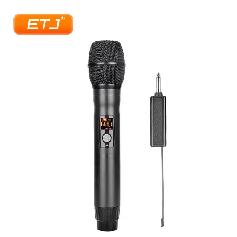 

Portable Wireless Microphones Rechargeable Karaoke Handheld For Singing Karaoke Speech Guide Mic