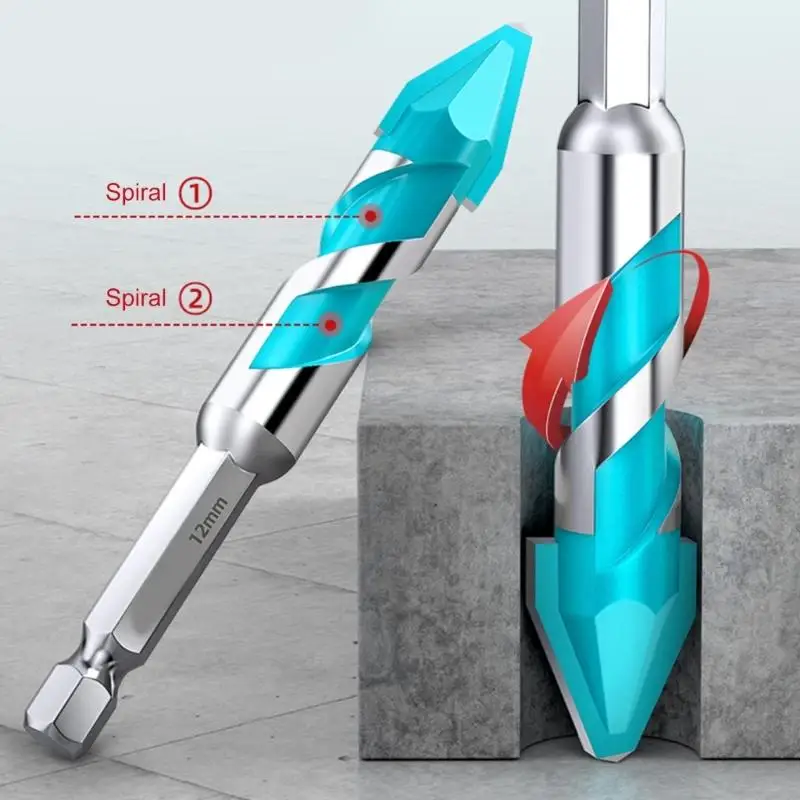 Multizize Excentric Drill Bit 6-12 мм диапазоны 500 об / мин
