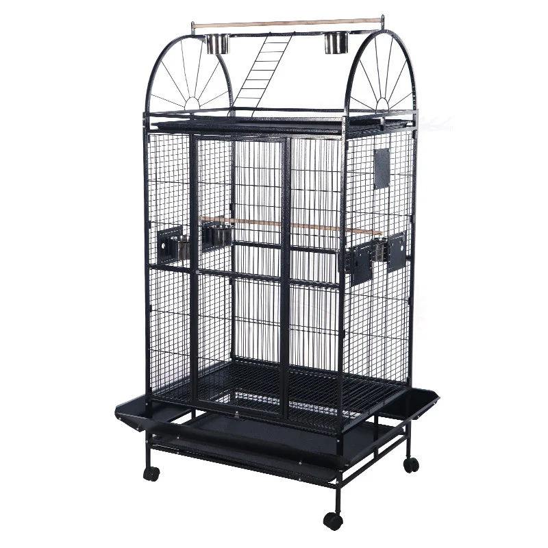 

Large Luxury Parrot Cage, Metal Parrot Cage, Breeding , Flying , Tiger Skin Parrot Cage