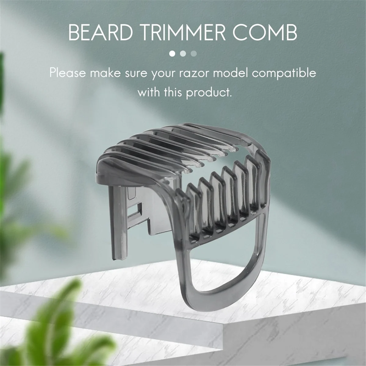 Peigne à barbe pour rasoir, 6 pièces, QT3300, QT3310, QT4000, QT4005, QT4007, QT4008, QT4012, QT4013, QT4014, QT4015, XA4003